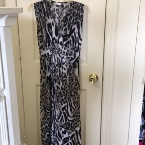 Cache leopard dress size small